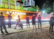 Koramil 1406-05/Majauleng Perkuat Stabilitas Keamanan Wajo Lewat Patroli Bersama Elemen Masyarakat