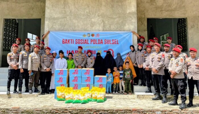 Semarak HUT Reserse Polri ke-78, Polres Wajo Hadirkan Kepedulian Lewat Bakti Sosial untuk Warga