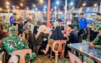 Patroli Cipta Kondisi Koramil 1406-04/Belawa, TNI Perkuat Stabilitas Keamanan di Wajo