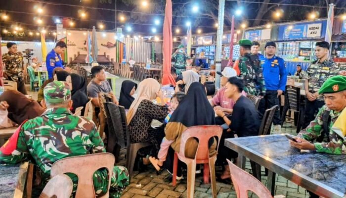 Patroli Cipta Kondisi Koramil 1406-04/Belawa, TNI Perkuat Stabilitas Keamanan di Wajo