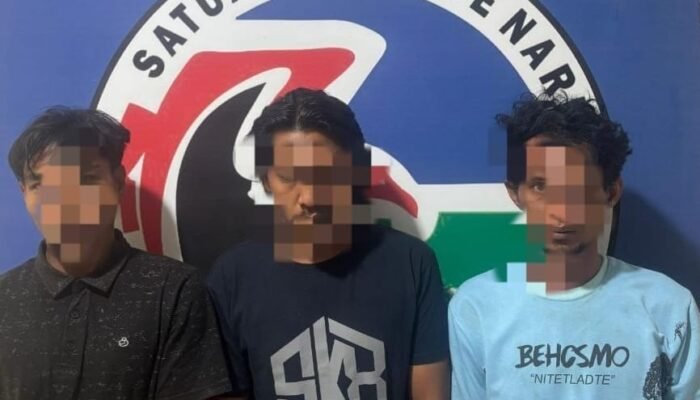 Ci’dakko : Tiga Terduga Pelaku Penyalahgunaan Narkoba Diciduk Polisi