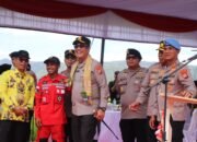 Dansat Brimob Dampingi Ki Kapolda Sulsel Kunker ke Soppeng, Ini Agendanya