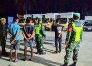 Koramil 1406-08/Sabbangparu Gelar Patroli Bersama Komponen Masyarakat, Perkuat Kamtibmas Wilayah