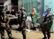 Ciptakan Rasa Aman dan Kedekatan dengan Warga, Koramil 1406-09/Sajoanging Gelar Patroli Terpadu