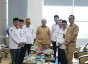 Plt Karo Pemkesra Sulbar dampingi ki Gubernur Terima Audiensi Kepala Kanwil Kemenag Sulbar