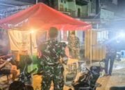 Jelang Pergantian Tahun, Koramil Pammana Intensifkan Patroli Sinergitas Jaga Keamanan Wajo