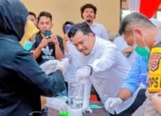Komitmen Berantas Narkoba, Sat Res Narkoba Polres Wajo Laksanakan Pemusnahan Barang Bukti