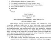 Sambut Tahun Baru 2026, Gubernur Sulbar Terbitkan ki Edaran Larangan Petasan hingga Balapan Liar