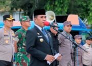 Kapolres Wajo Dampingi Bupati Andi Rosman Pimpin Apel Kesiapan Pengamanan Malam Tahun Baru 2025-2026