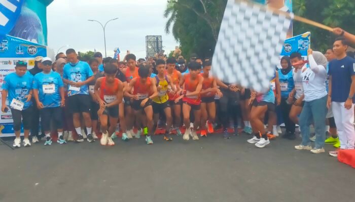 Marua, Kerjasama Pemkab Bone dan Wartawan Independen Bone Sukses Gelar Bone Run 2025