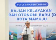 Pemprov Sulbar Dukung Penuh ki DOB Kota Mamuju, Kajian Baru Disusun untuk Yakinkan Pemerintah Pusat
