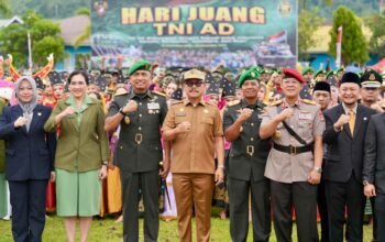 Hari Juang TNI-AD, Gubernur SDK: Tanpa TNI Indonesia Tidak Akan Diperhitungkan