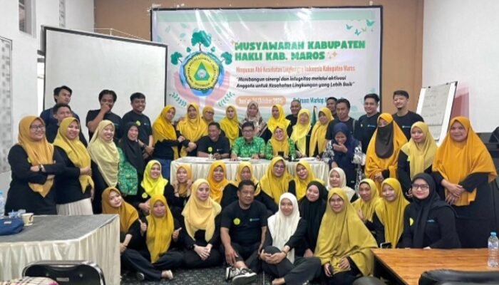 HAKLI Maros Gelar Musyawarah Kabupaten, Pilih Kepengurusan Baru untuk Kesehatan Lingkungan Lebih Baik