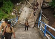 Pemerintah Maros Akan Mulai Membersihkan Sisa Bangunan Jembatan Haji Bohari yang Ambuk, Tujuannya Keselamatan Warga