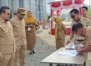 Perkuat ki Akuntabilitas, Kadis Kominfo Mamuju Tengah Teken Perjanjian Kinerja 2026