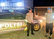 Antisipasi Kejahatan Malam Hari, Polsek Maniangpajo Gelar Patroli KRYD di Sejumlah Titik Rawan
