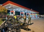 TNI Bersama Komcad dan Masyarakat Gelar Patroli Cipta Kondisi di Wajo