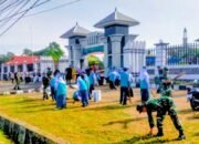 Semarak HUT ke-69 Korem 141/Toddopuli, Kodim 1406/Wajo Ajak Pelajar Rawat TMP Empagae