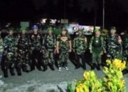 Sinergi Koramil 1406-05/Majauleng dan Masyarakat Perkuat Kamtibmas Lewat Patroli Cipta Kondisi