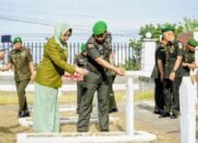 Kodim 1406/Wajo Ziarah ke TMP Empagae Peringati HUT ke-69 Korem 141/Toddopuli