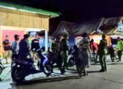 Koramil 1406-08/Sabbangparu Bersama Ormas dan Tokoh Masyarakat Gelar Patroli Cipta Kondisi di Wajo