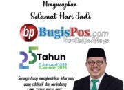 DR. Andi Makkasau Berikan Ki Ucapan Selamat HUT ke-25 Bugispos.com