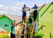 Swadaya Satuan, Kodim 1406/Wajo Rehab Rumah Dinas Koramil Tempe untuk Kenyamanan Prajurit