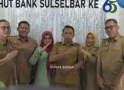 HUT ke-65 Bank Sulselbar, Kolaborasi Perkuat ki Ekonomi dan Layanan Keuangan Sidrap