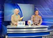 Dirlantas Ajak ki Masyarakat Sulbar Utamakan Keselamatan Dalam Bincang Patuh Tertib Berlalu Lintas Bersama TVRI Sulbar