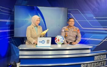 Dirlantas Ajak ki Masyarakat Sulbar Utamakan Keselamatan Dalam Bincang Patuh Tertib Berlalu Lintas Bersama TVRI Sulbar