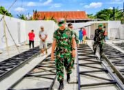 Dandim 1406/Wajo Dampingi Kasiren Kasrem 141/Toddopuli Tinjau Progres Pembangunan KDKMP