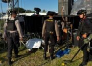 Pastikan ki Puncak Konser Last Child Aman, Polsatwa Dit Samapta Polda Sulbar Lakukan Kegiatan Sterilisasi Mendalam