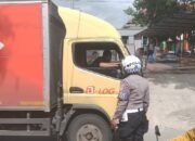 Cocoki Tauwwa Polantas Tindak Pelanggar Rambu di Jalan Depan RSUD Bulukumba