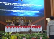 Latpra Ops Pekat Marano-2026 Digelar, Kapolda Sulbar Targetkan ki Kamtibmas Kondusif Jelang Ramadhan