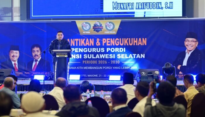 Apapi Poeng, Pemkot Makassar Siap Dukung PORDI Sulsel