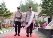 Kapolda Sulbar Kunjungi ki Polres Mamasa, Disambut Jajar Kehormatan hingga Periksa Kendaraan Dinas