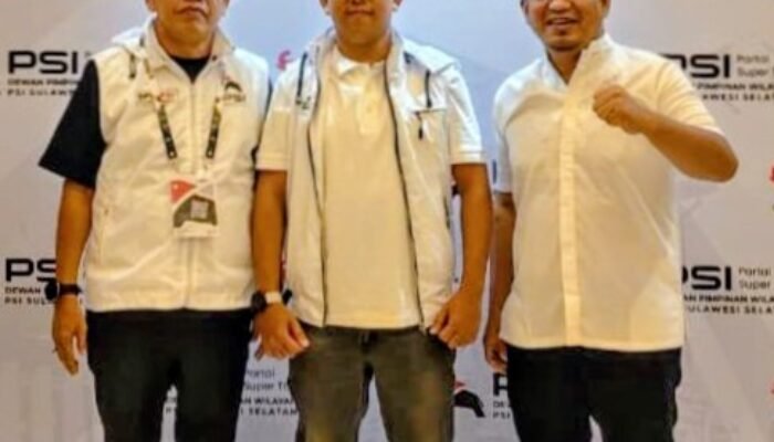 Menantu Mantan Legislator DPRD Wajo Nyatakan Bergabung ke PSI, Target Tembus 3 Besar Pemilu 2029