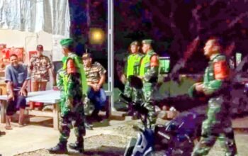 Perkuat Kemanunggalan TNI–Rakyat, Koramil Sabbangparu Patroli Bersama Elemen Masyarakat