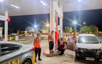 Patroli Blue Light, Polsek Maniangpajo Tegaskan Komitmen Jaga Keamanan Wilayah