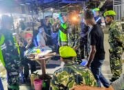 Koramil Pitumpanua dan Warga Perkuat Rasa Aman Lewat Patroli Cipta Kondisi