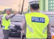 Ditlantas Polda Sulbar Gencar ki Kawal Lalu Lintas, Pastikan Arus Kendaraan Lancar di Jam Macet
