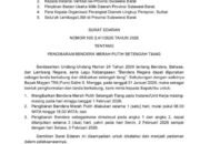 PENGUMUMAN RESMI: Pemprov Sulawesi Barat Instruksikan ki Pengibaran Bendera Setengah Tiang Sebagai Tanda Berkabung