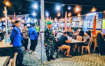 Jelang Ramadhan, Koramil 1406-04/Belawa Perkuat Siskamling Demi Kenyamanan Warga