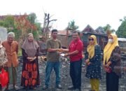 Komunitas 86 Ikut ki Berbagi Kepada Korban Kebakaran di Kelurahan Kasimpureng