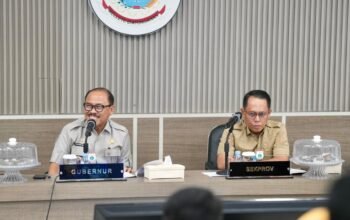 Rakor MBG Sulbar, Gubernur Suhardi Duka Dorong ki Optimalisasi SPPG dan Libatkan Pemasok Lokal