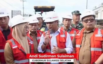 Tauwwa, Pembangunan Jalan Makassar – Jeneponto 209,38 km menelan biaya 274 milyar