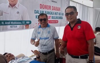 Tauwwa Kalapas Bulukumba Ikut ki Donor Darah Dalam Rangka HUT KSP Berkat Bulukumba