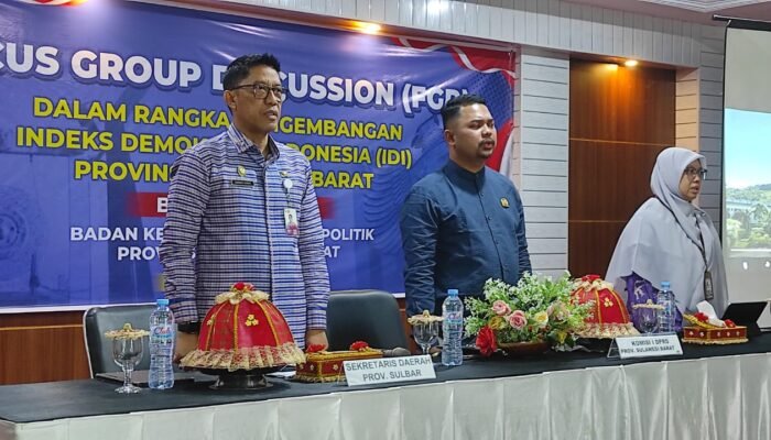 Kesbangpol Sulbar Gelar ki FGD untuk Pengembangan Indeks Demokrasi Indonesia