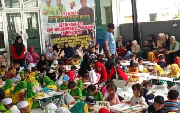 Meski Cuaca Kurang Bersahabat, Lomba Mewarnai Rangkaian HUT ke-58 KSP Berkat Bulukumba Tetap ki Meriah