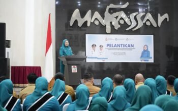 Tauwwa, Melinda Aksa Lantik 13 Ketua TP PKK Kecamatan dan Kukuhkan Bunda PAUD Kecamatan 